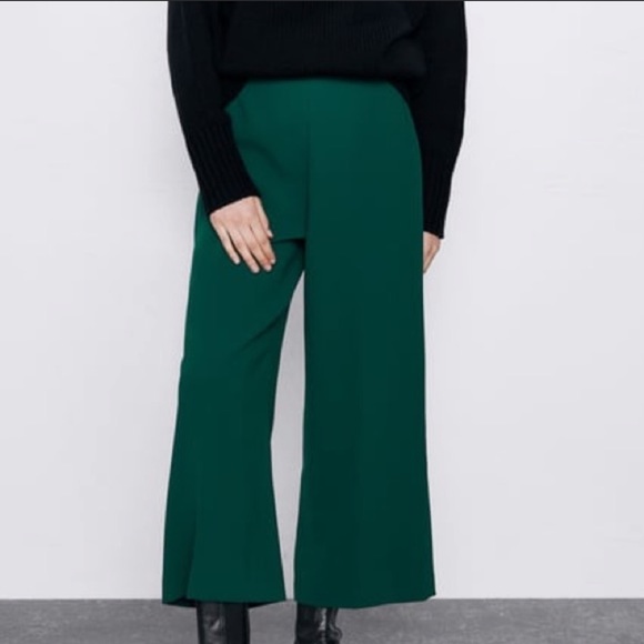 Zara Pants & Jumpsuits Zara Wide Leg Trouser Poshmark